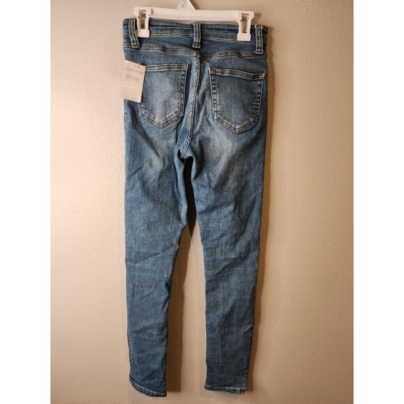 Jamie Topshop Moto Size 25 Jeans High Rise Skinny NWT - Picture 2 of 6